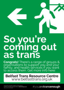 Community referral poster - Belfast